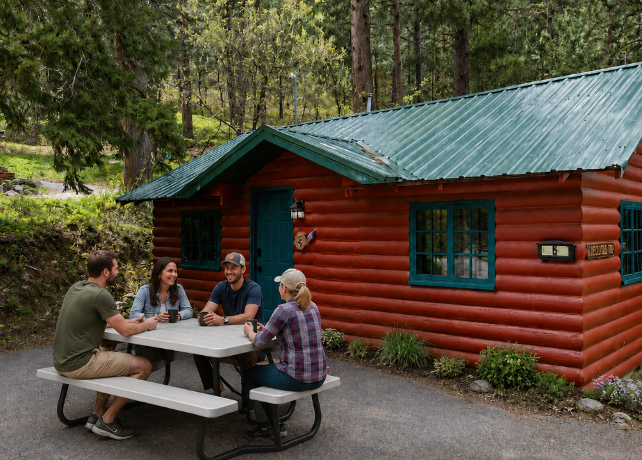 Cabin 5 at Ponderosa Pines Inn and Cabins