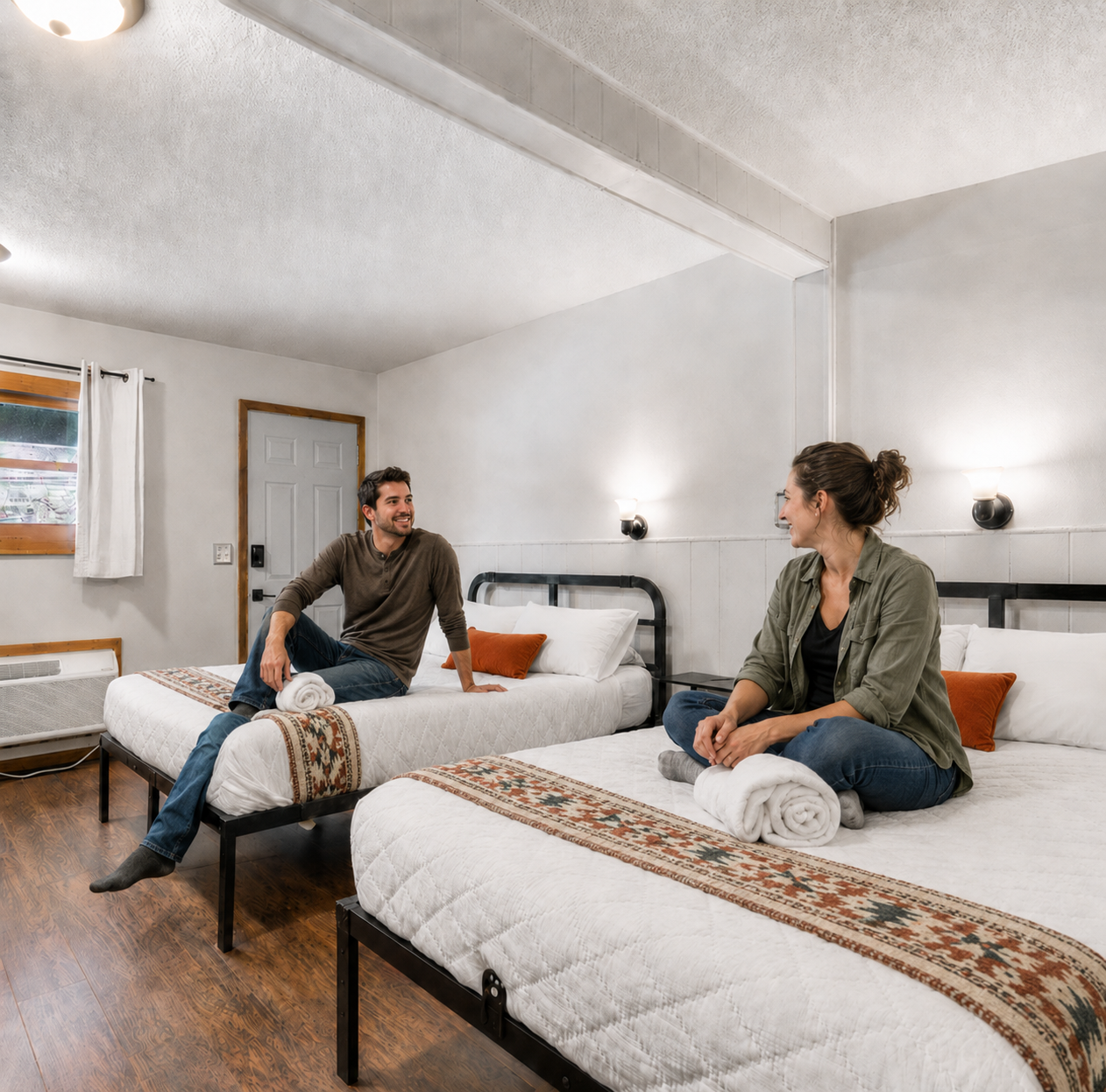 Room 16 at Ponderosa Pines Inn and Cabins